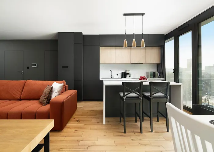 Easy Rent- Unia Art 90, Basen & Spa, Centrum Free Parking 24h Check-in Apartment